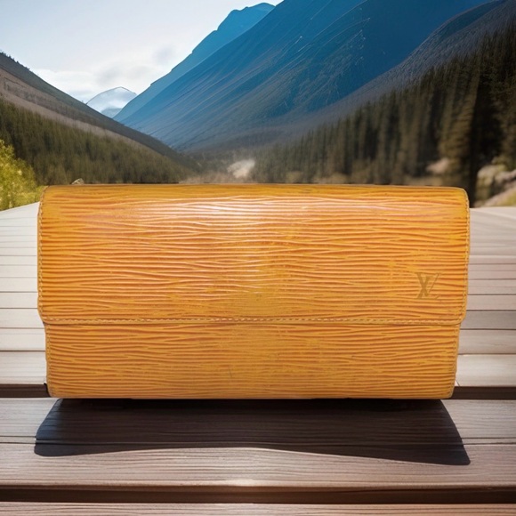 Louis Vuitton Handbags - Louis Vuitton Yellow long Epi wallet